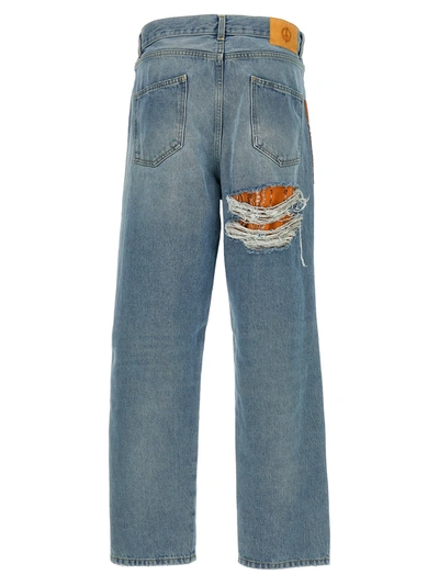 Shop Alanui California Jeans Blue