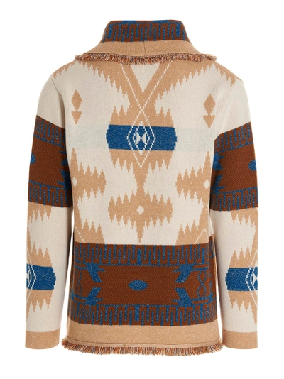 Shop Alanui Icon Sweater, Cardigans Multicolor
