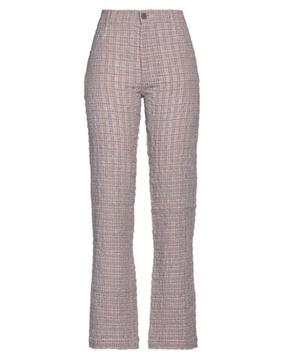 Shop Mcq By Alexander Mcqueen Mcq Alexander Mcqueen Woman Pants Mauve Size Xl Linen, Cotton In Purple