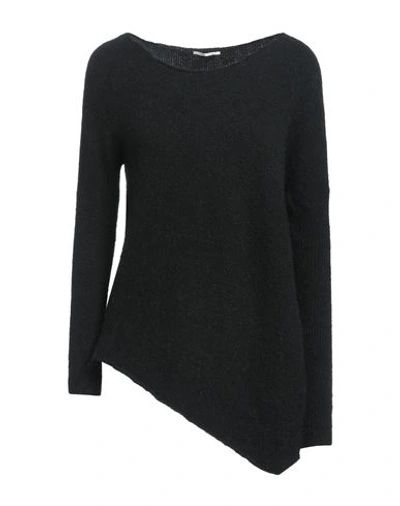 Shop Gas Woman Sweater Black Size Xs Polyamide, Viscose, Acrylic, Polyester, Elastane