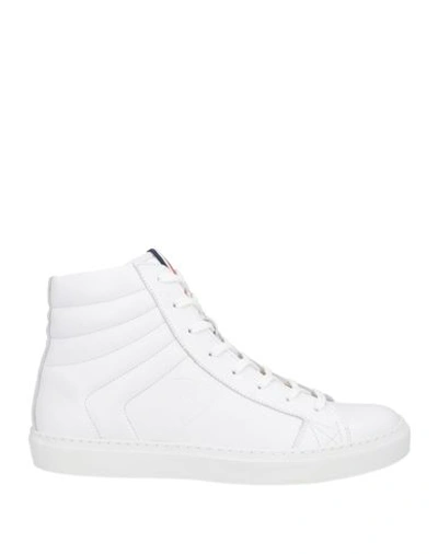Shop Rossignol Man Sneakers White Size 4 Soft Leather