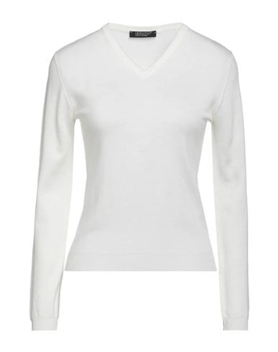 Shop Aragona Woman Sweater White Size 8 Merino Wool