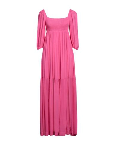 Shop Aniye By Woman Maxi Dress Fuchsia Size 10 Viscose In Pink