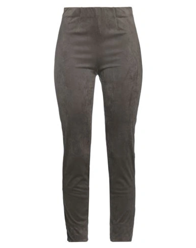 Seductive Woman Pants Military Green Size 8 Polyester, Elastane In Green