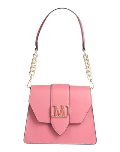 Shop Marc Ellis Woman Handbag Pastel Pink Size - Soft Leather