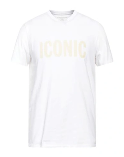 Shop Majestic Filatures Man T-shirt White Size M Organic Cotton, Recycled Cotton