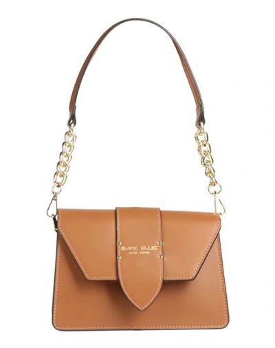Shop Marc Ellis Woman Handbag Tan Size - Soft Leather In Brown
