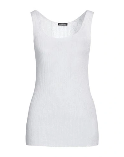 Shop Ann Demeulemeester Woman Top Off White Size S Polyamide, Cotton, Mohair Wool, Wool