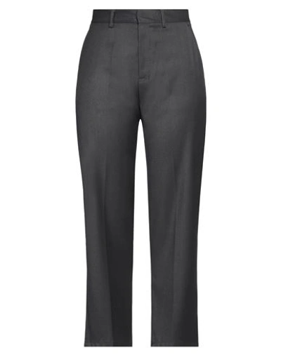 Shop Marsēm Woman Pants Steel Grey Size 12 Polyester, Viscose, Elastane