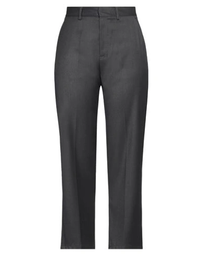 Marsēm Woman Pants Charcoal Size 10 Polyester, Viscose, Elastane In Grey