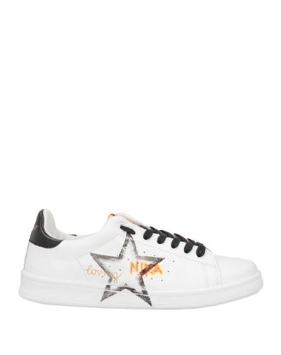 Nira Rubens Woman Sneakers White Size 7 Textile Fibers In White