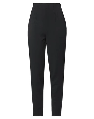 Shop Carolina Herrera Woman Pants Black Size 6 Virgin Wool, Elastane, Polyamide