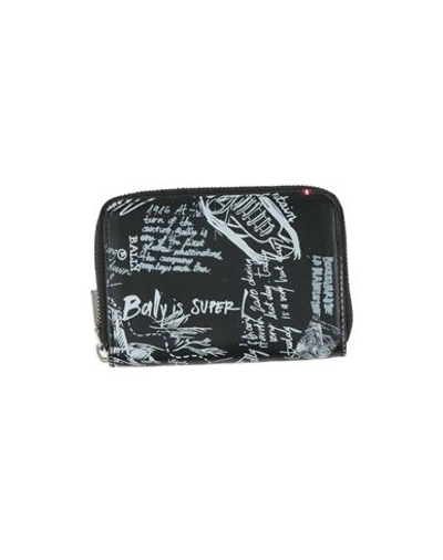 Shop Bally Man Coin Purse Black Size - Soft Leather