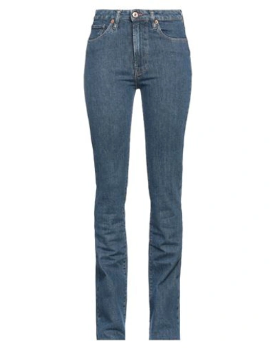 Shop 3x1 Woman Jeans Blue Size 31 Cotton, Elastane