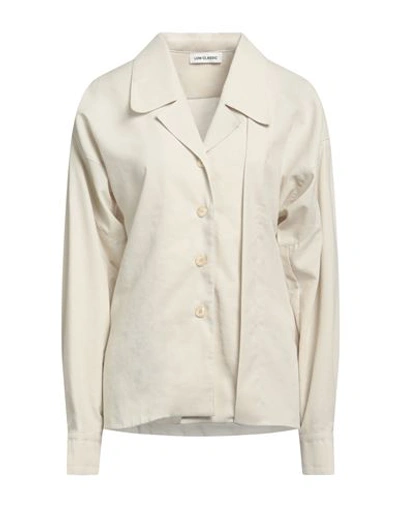 Low Classic Woman Blazer Cream Size S Polyester, Linen, Polyurethane In White
