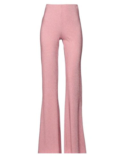 Shop Antonella Rizza Woman Pants Pink Size M Viscose, Polyester, Nylon, Elastane