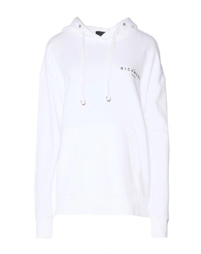 Shop John Richmond Woman Sweatshirt Off White Size Xl Cotton