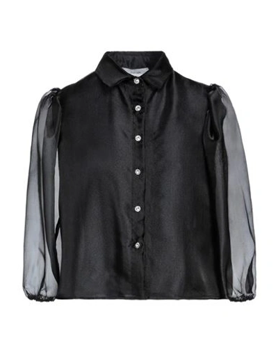 Shop Fly Girl Woman Shirt Black Size L Polyester
