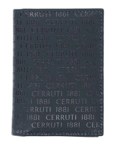 Shop Cerruti 1881 Man Document Holder Midnight Blue Size - Soft Leather