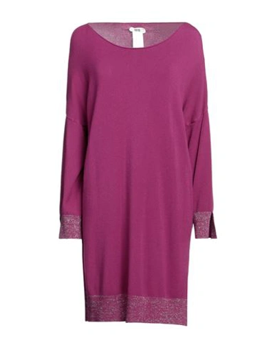 Shop Pour Moi Woman Mini Dress Mauve Size M Polyamide, Viscose In Purple