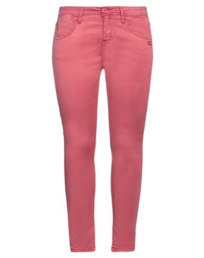 Shop Gang Woman Pants Pink Size 32 Lyocell, Cotton, Elastane