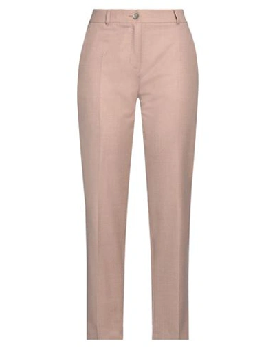 Shop Agnona Woman Pants Blush Size 4 Virgin Wool In Pink