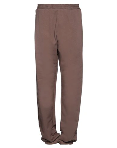 Mint Man Pants Brown Size Xl Cotton In Brown