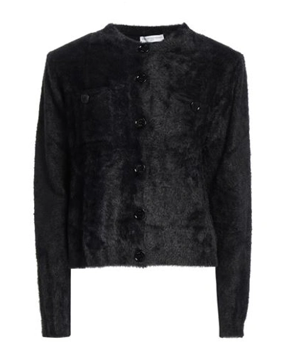Maria Vittoria Paolillo Mvp Woman Cardigan Black Size 8 Polyamide In Black