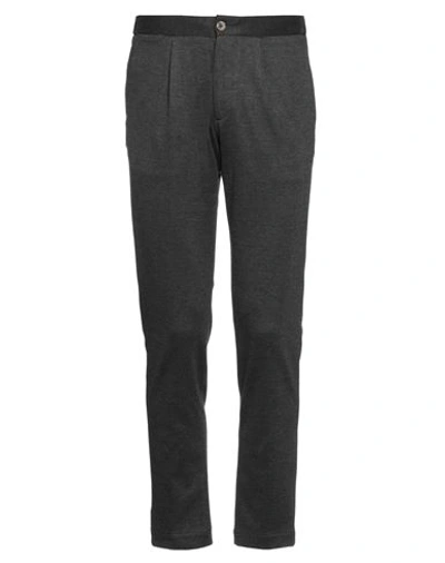 Shop Devore Incipit Man Pants Lead Size 38 Polyester, Viscose, Polyamide, Elastane In Grey