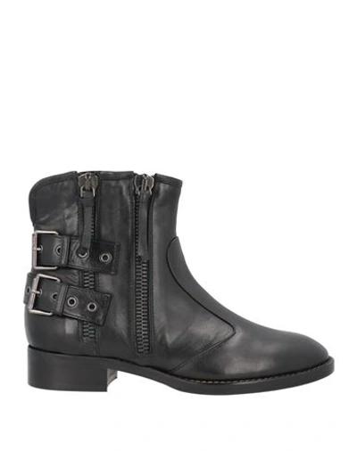 Shop Archyve Woman Ankle Boots Black Size 10 Soft Leather