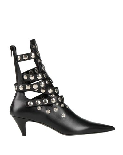 Shop Rochas Woman Ankle Boots Black Size 8 Soft Leather