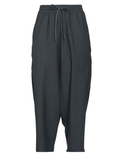 Shop High Woman Pants Lead Size 12 Nylon, Elastane, Polyester In Grey