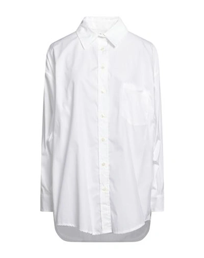 Shop Ava Adore Woman Shirt White Size Xs Cotton
