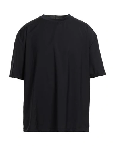 Shop Emporio Armani Man T-shirt Midnight Blue Size S Virgin Wool, Viscose