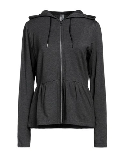 Shop Dimensione Danza Woman Sweatshirt Lead Size M Viscose, Elastane In Grey