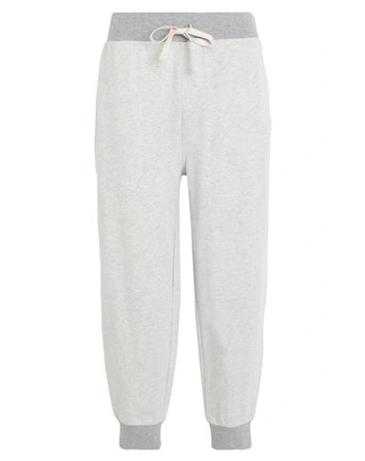 Shop Polo Ralph Lauren Man Sleepwear Light Grey Size Xl Cotton, Elastane