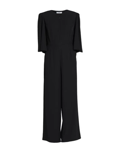 Jijil Woman Jumpsuit Black Size 4 Polyester, Elastane In Black