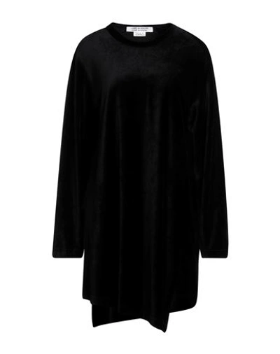 Shop Comme Des Garçons Woman Mini Dress Black Size M Rayon, Polyester, Cotton, Silk