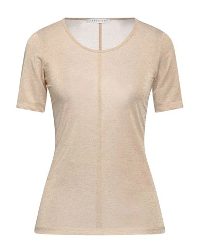 Shop Caractere Caractère Woman Sweater Beige Size M Viscose, Metallic Fiber, Polyamide, Elastane