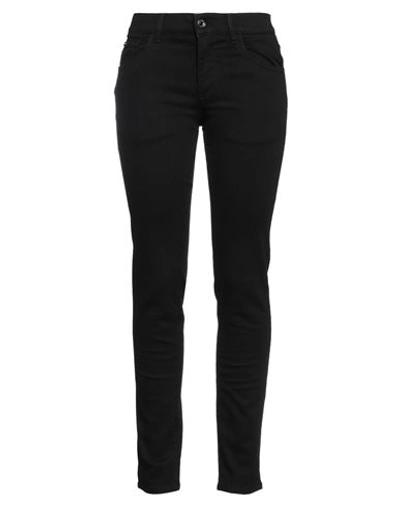 Shop Dolce & Gabbana Woman Denim Pants Black Size 10 Cotton, Elastane