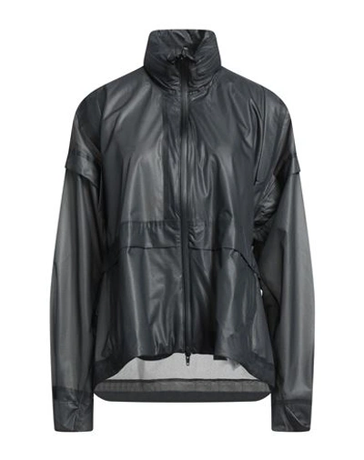 Shop Y-3 Woman Jacket Black Size L Polyamide