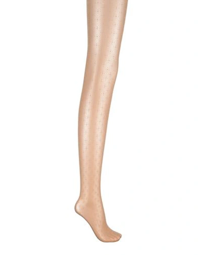 Shop Wolford Woman Socks & Hosiery Camel Size Xs Polyamide, Elastane In Beige