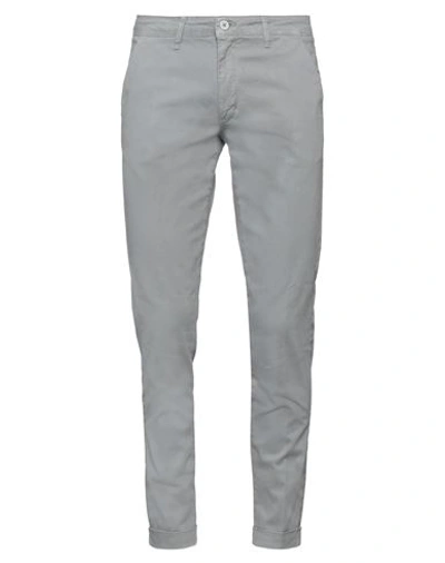 Shop Exte Man Pants Grey Size 30 Cotton, Elastane