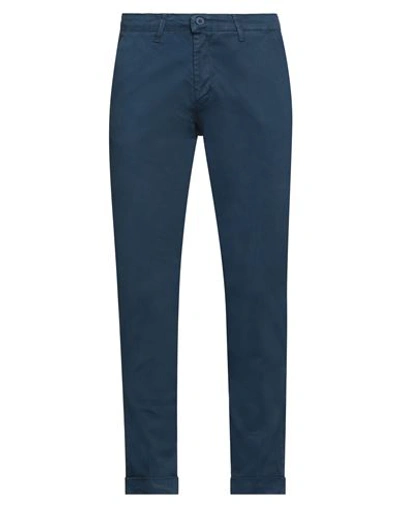 Shop Exte Man Pants Blue Size 30 Cotton, Elastane