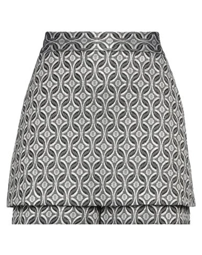 Maje Woman Shorts & Bermuda Shorts Grey Size 8 Polyester, Cotton, Polyamide In Grey