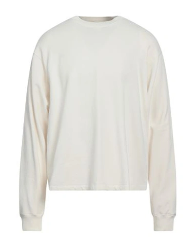 Shop Isabella 1985 Man Sweatshirt Off White Size Xl Cotton