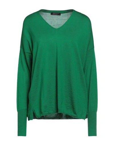 Shop Aragona Woman Sweater Green Size 6 Wool