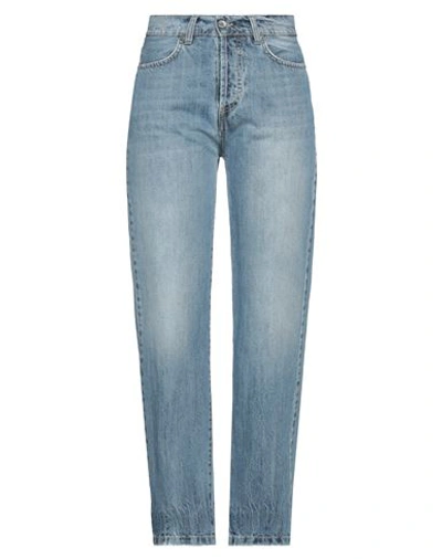 Shop Berna Woman Jeans Blue Size 10 Cotton