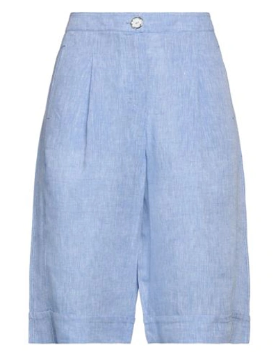 Shop Elisa Cavaletti By Daniela Dallavalle Woman Pants Azure Size 10 Linen In Blue