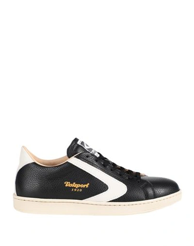 Shop Valsport Man Sneakers Black Size 8 Soft Leather